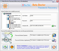 IE Password Recovery screenshot